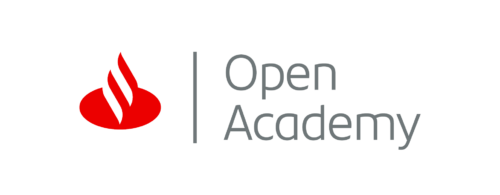 Logo do programa Santander open academy